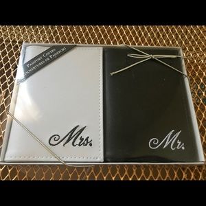 Mr ans Mrs passport covers